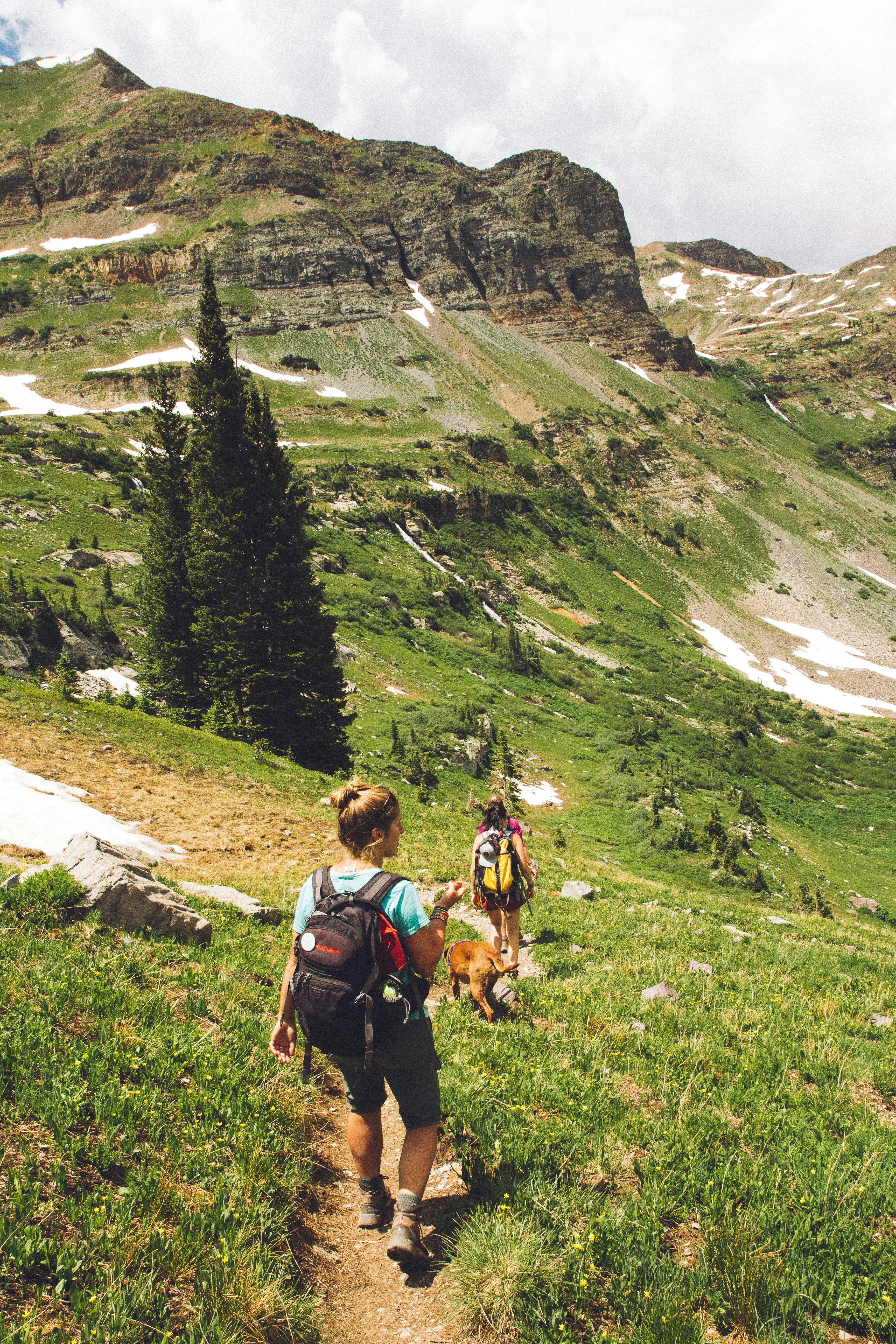 Utah mountains and trails